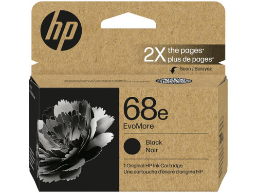 HP 68e EvoMore Black Original Ink Cartridge-1
