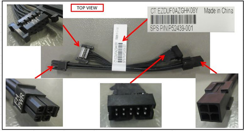 SPS-CA,Tertiaryjumppowercbl,AP4200G11 - HPE Genuine Replacement Spare Parts - P52439-001-HPE