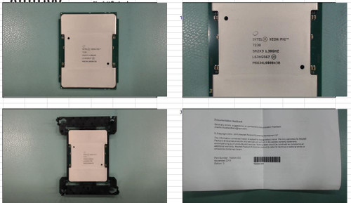 Intel Xeon Phi 7230 sixty-four cores, processor - 1.30GHz (Knights Landing, 32MB Level-2 cache, 215 watt thermal design power (TDP), socket SVLCLGA3647 - HPE Genuine Replacement Spare Parts - 867565-001-HPE