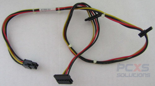 HP POWER CABLE WITH HD AND CD - 611895-001