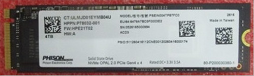 SKO-SSD 4TB 2280 PCIe4x4 TLC SED NMIC - HP Genuine Replacement Spare Parts - P52614-001-HP