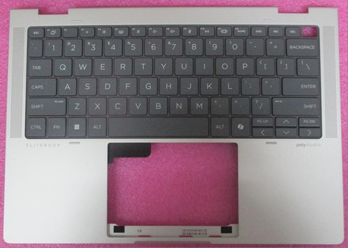 hp SPS-TOP COVER W/KB BL US - P04319-001