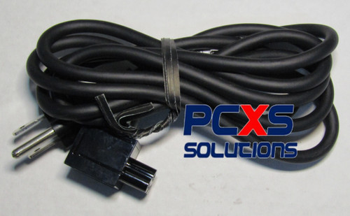 Power cord - 3-wire conductor, 1.8m (6.0ft) long - Has straight (F) C5-NEMA receptacle (North Am... - 213349-017