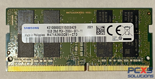 HP SODIMM 16GB 2666MHz 1.2v DDR4 - 937438-850
