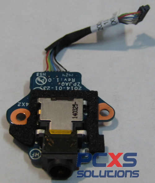 HP Audio jack board - Includes audio jack and cable - 747627-001