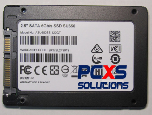 ADATA SU650 120GB 3D-NAND 2.5" SATA III High Speed Read up to 520MB/s Internal SSD - ASU650SS-120GT