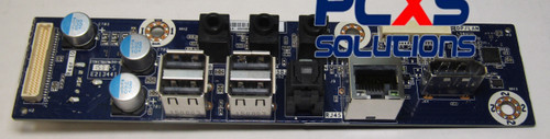 Rear I/O port assembly - With one DisplayPort v1.1 port, four USB 2.0 connectors, one RJ45 LAN c... - 700998-001