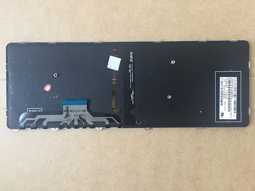 HP Backlit keyboard assembly - Spill-resistant design with DuraKey coating - Includes keyboard and backlight connector cables (United States) EliteBook Folio 1040 G3 - 844423-001