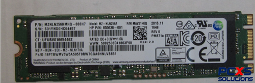HP SPS-SSD 256GB SATA-3 SED OPAL2 TLC - zbook 15 g4 - 921053-001