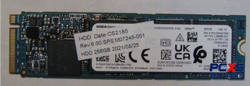 HP SSD 256G M2 2280 PCIe3x4NVMe TLC SED - M07245-001
