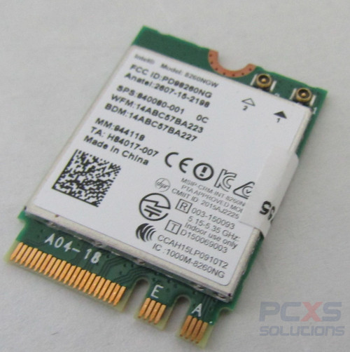 SPARE PARTS - Wlan/Wwan/Bluetooth - Page 1 - PCXS Solutions inc