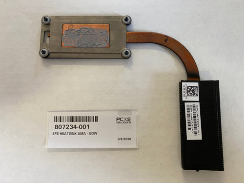 HP	SPS-HEATSINK UMA - BDW  - 807234-001 HP	SPS-HEATSINK UMA - BDW  - 807234-001