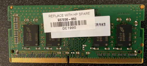 HP SODIMM 8GB 2666MHz 1.2v DDR4 - 937236-850