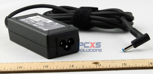HP Smart AC power adapter (45 watt) - USED PULL , NO POWER CORDS 4.5mm barrel connector - 741727-001-B