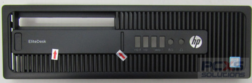 HP Front bezel assembly - used pull For Prodesk / Elitedesk Small Form Factor PC - 831757-001-B