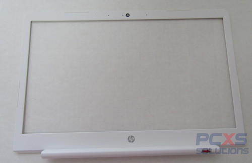 hp LCD BEZEL Snow White - CHROMEBOOK 14-DB0030NR used pull - L19051-001-B
