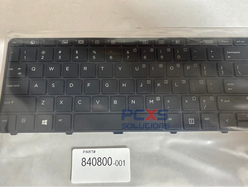 HP Advanced backlit keyboard with TouchPad - For use on models with a 14-inch display (United States) Probook 640 G3 - 840800-001