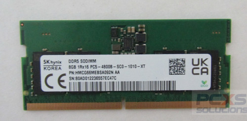 hp SPS-SODIMM 8GB DDR5-4800 1.1v NECC EliteBook 1040 G9/840 g9/ELITEONE 840 G9 - M97595-001