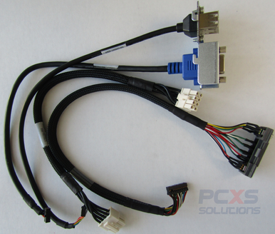 HP Front panel cable kit - Includes USB cable with two USB ports, front ...