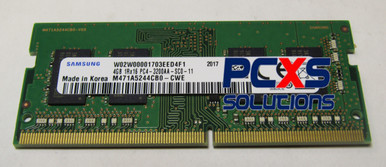 Samsung 1x 4GB DDR4-3200 SODIMM PC4-25600S Single Rank x16