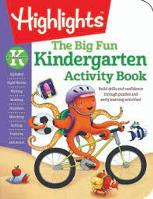 Kindergarten The Big Fun Activity Book (Highlights Big Fun Activity Workbooks) Cover