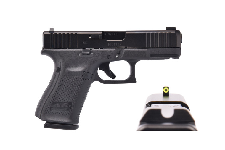GLOCK Brand Logo
TALO EXCLUSIVE
GLPA195S303UC
G19 G5 9MM 15+1 4.0" AMER UC #
3-15RD MAGS | FRONT SERRATIONS
9mm
MANUFACTURER: GLOCK
MFG MDL #: PA195S303UC
UPC: 764503053528
MSRP: $669.99