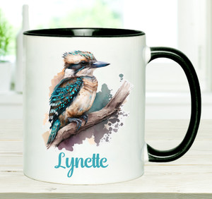 Personalised Aussie Kookaburra Name  Mug