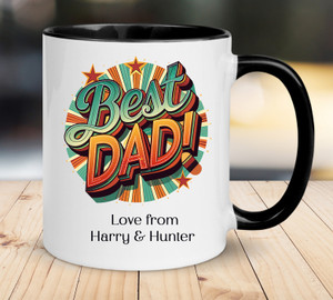 Best Dad Personalised Birthday Father's Day Mug