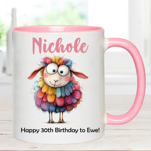 Happy 30th Birthday to Ewe Personalised Mug