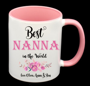 Best Nanna in the World Personalised Mug