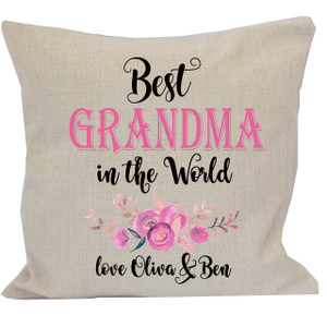 Best Grandma in the World Cushion