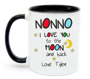 Nonno I/We Love You To The Moon & Back Coffee Mug