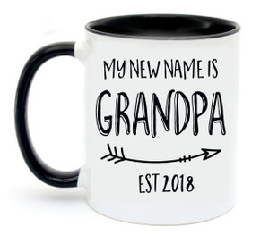 My New Name is Grandpa Cup/Mug