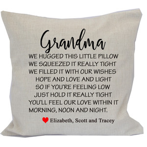  Personalised Grandma Hug Cushion
