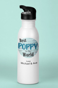 Best Poppy Personalised Water Bottle