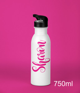 Personalised Name Des 2 Water/Drink Bottle