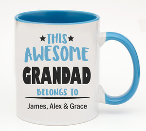Awesome Grandad Personalised Mug