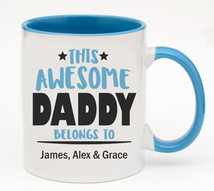 Awesome Daddy Personalised Mug