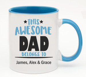Awesome Dad Personalised Father's Day Mug