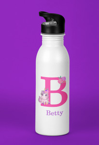 Personalised Monogram Unicorn Water Bottle
