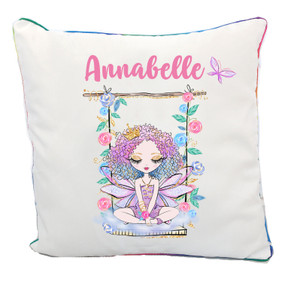Personalised Name Fairy Cushion