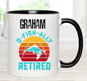 Fishing Retirement Mug