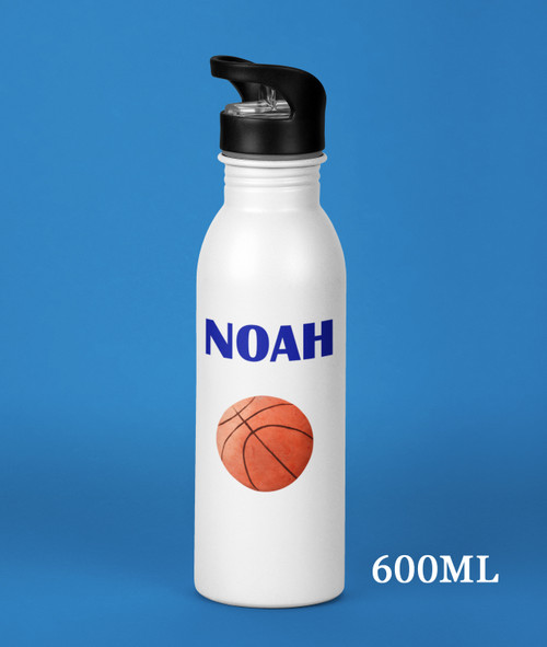 Basketball Personalised Water Drink Bottle