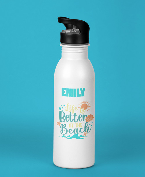 Personalised Beach  Drink Bottle