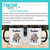 Personalised Snow Leopard Mug