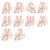 Personalised Unicorn Monogram Money Bank