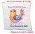 Best Grandma Whimsical Bird Cushion