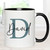 Male Monogram Initial Alphabet Name Mug Male Monogram Initial Alphabet Name Mug