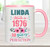 Made in 1976 - 50th Birthday Personalised Mug