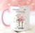  70th Birthday Personalised Pink Mug